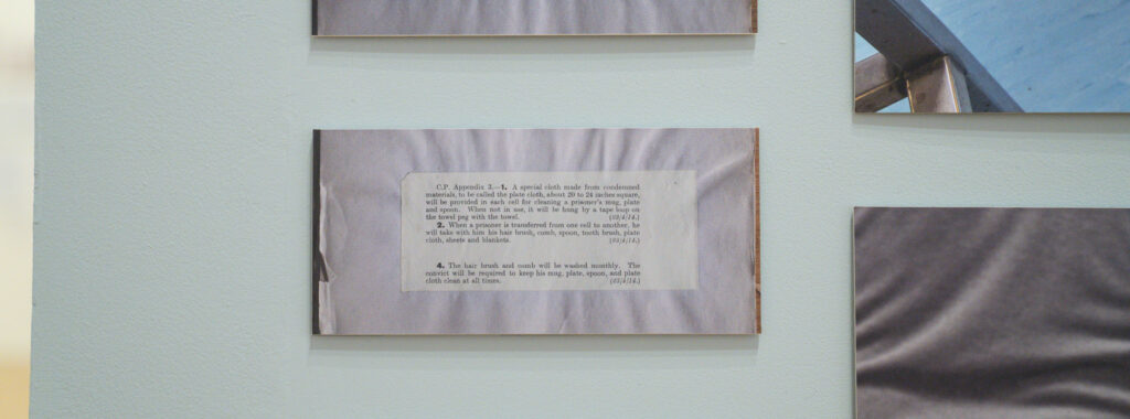 The everyday items issued to incarcerated people over a century ago echo closely resemble those still issued today. So too do the protracted debates over what prisoners need and how they should care for those items. Annotations to the guidance circulated by the Prison Commission show that knives were removed from this list in 1914. National Archives, PCOM 7 367: Sanitation, Cleaning of Prisoners’ Eating Utensils (1914)