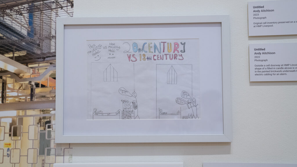 20th Century vs 18th Century 2022 Pencils on paper Scott, HMP/YOI Lincoln